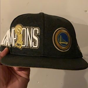 New era warriors championship cap